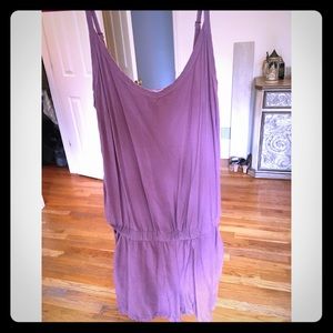Purple romper